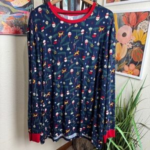 Members Mark | Santa pajama long sleeve | size XXL